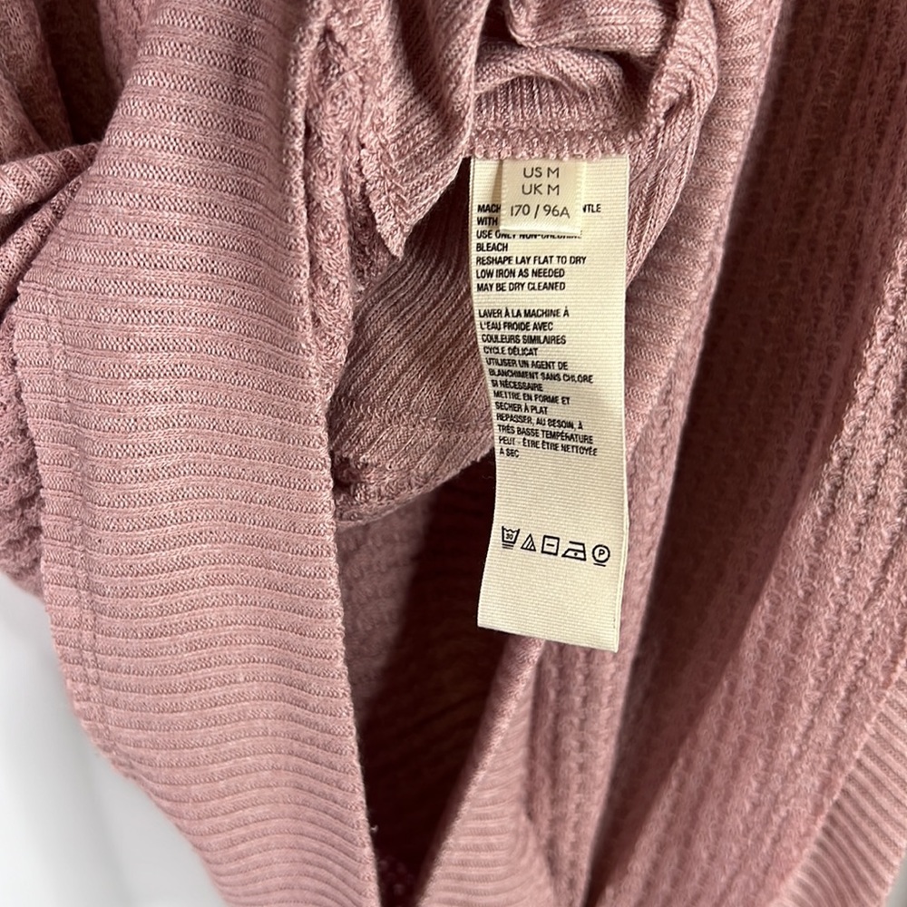 Free People Santa Clara Thermal in Mauve Size Medium - Picture 8 of 8